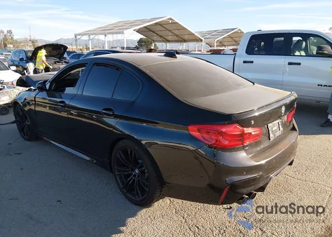 2019 BMW M5 Competition из США, поврежденный, VIN WBSJF0C54KB285456